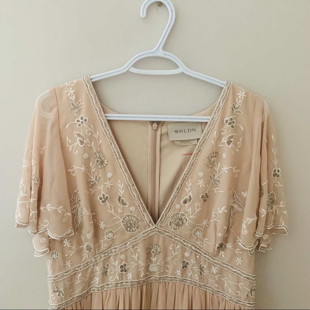 BHLDN Fresna Dress in Blush